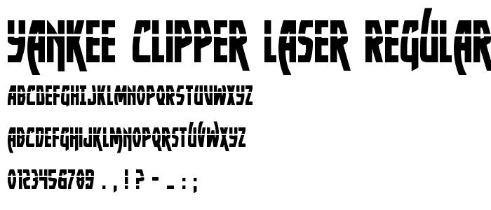 Yankee Clipper Laser Regular police